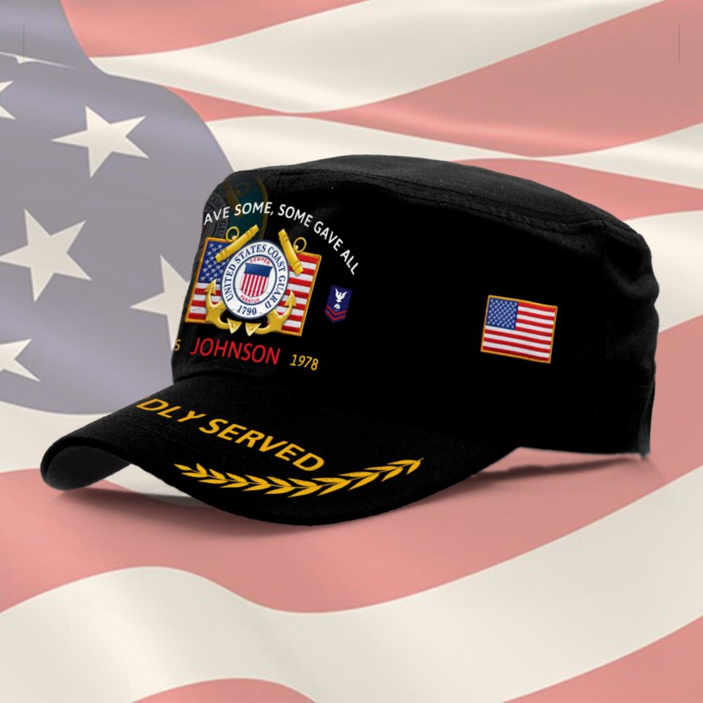 US Coast Guard, Freedom Isn't Free - Military Cap - Image 2