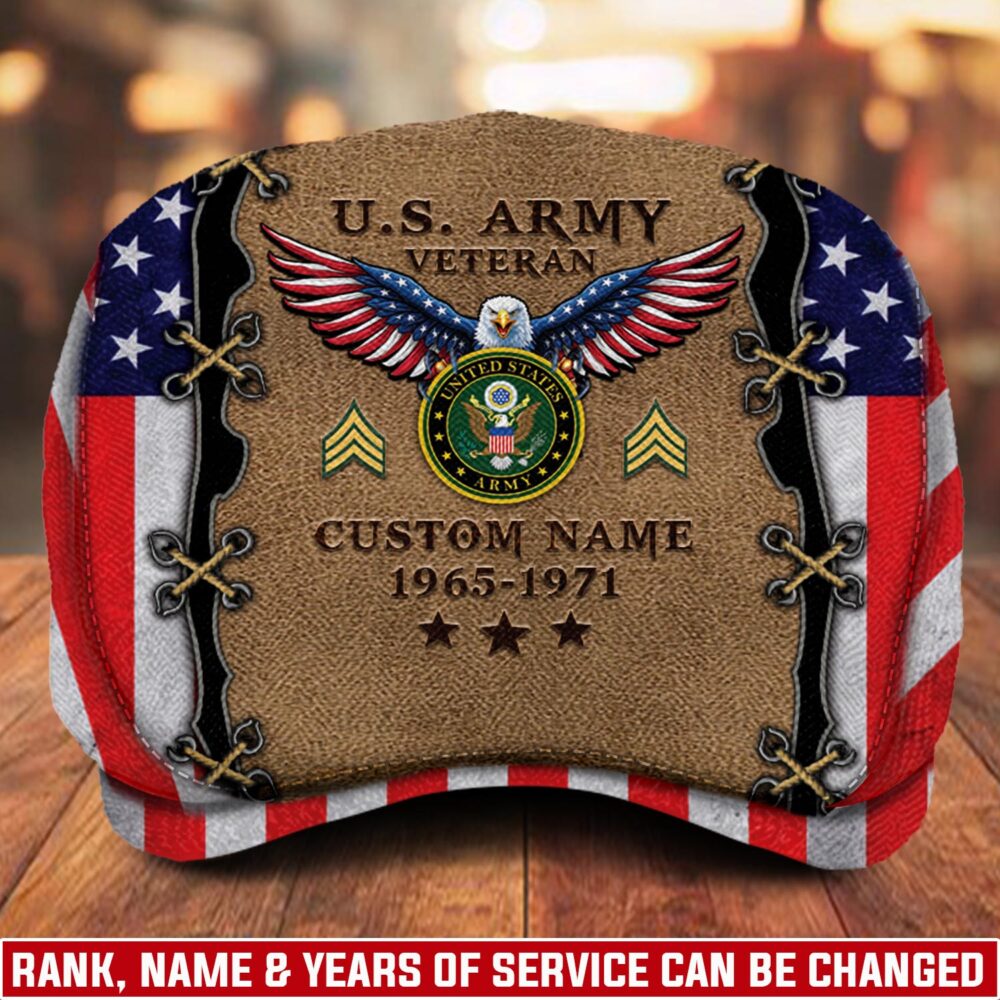 US Army, E 6 Army Specialist - Jeff Cap
