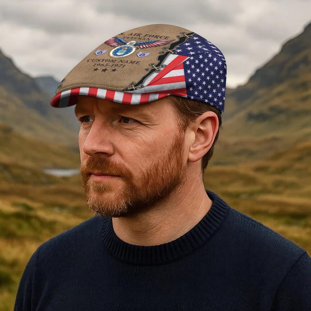 US Air Force , American By Birth, Veteran By Choice - Jeff Cap - Image 4