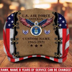 US Air Force , American By Birth, Veteran By Choice - Jeff Cap