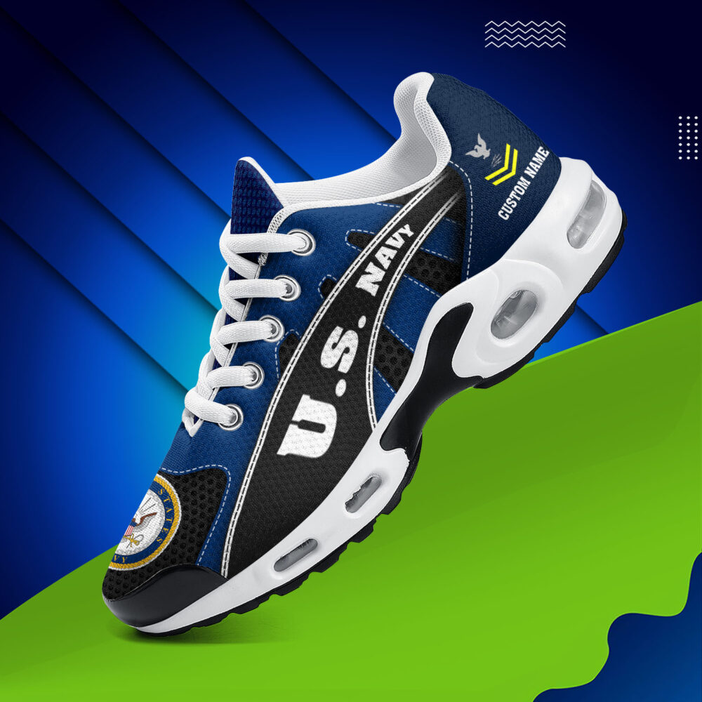 US Navy, E 4 Gold - Air Max Plus Shoes - Image 2