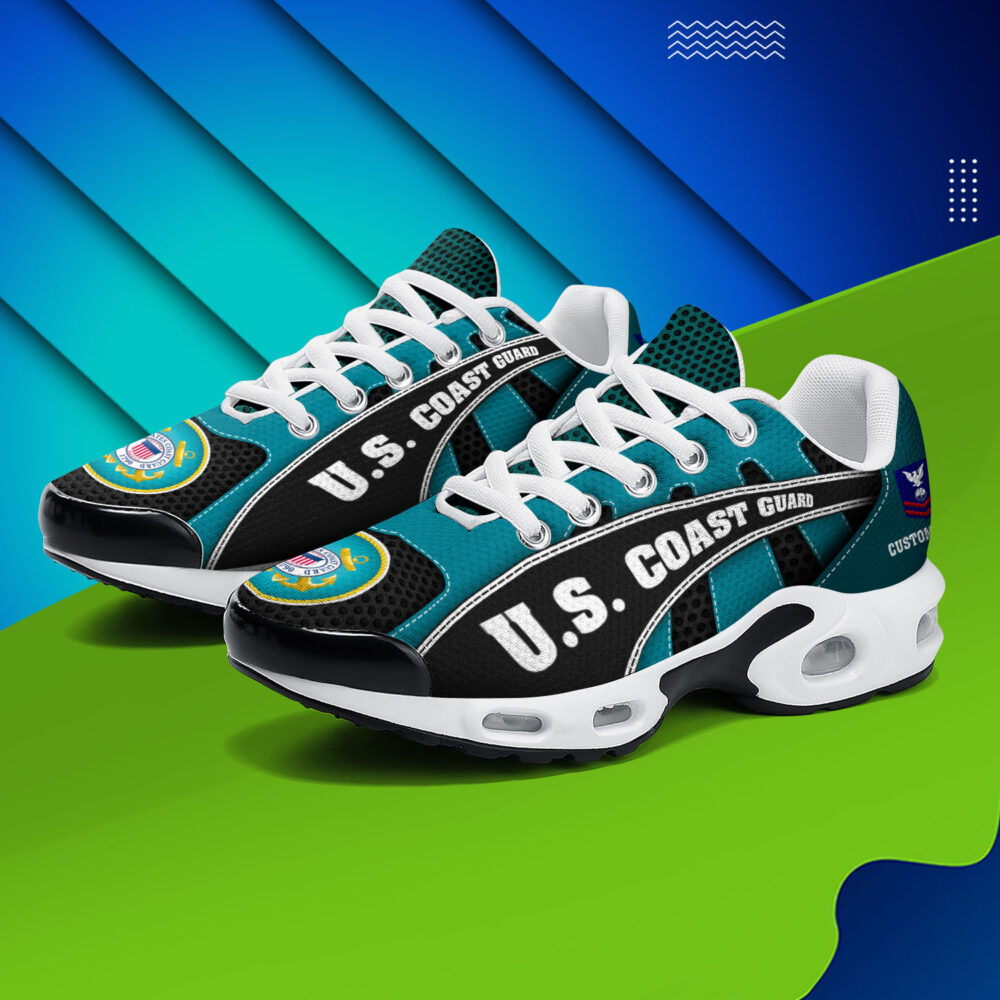 US Coast Guard, E 9 Gold - Air Max Plus Shoes - Image 3