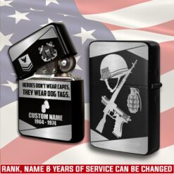 US Coast Guard, E 2 Blue - Engraved Lighter