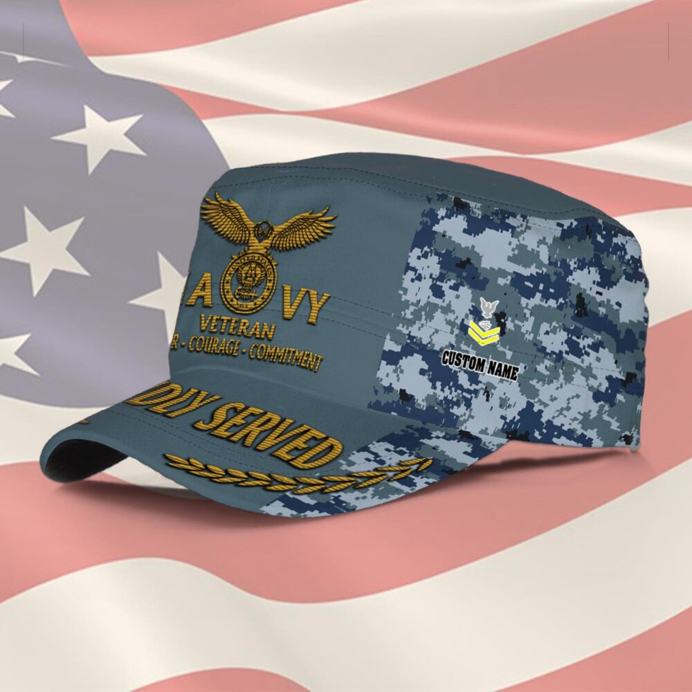 US Navy, Proud To Have Served - Military Cap - Image 2