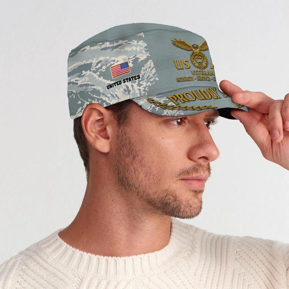 US Air Force , E 7 Air Force First Sergeant - Military Cap - Image 3