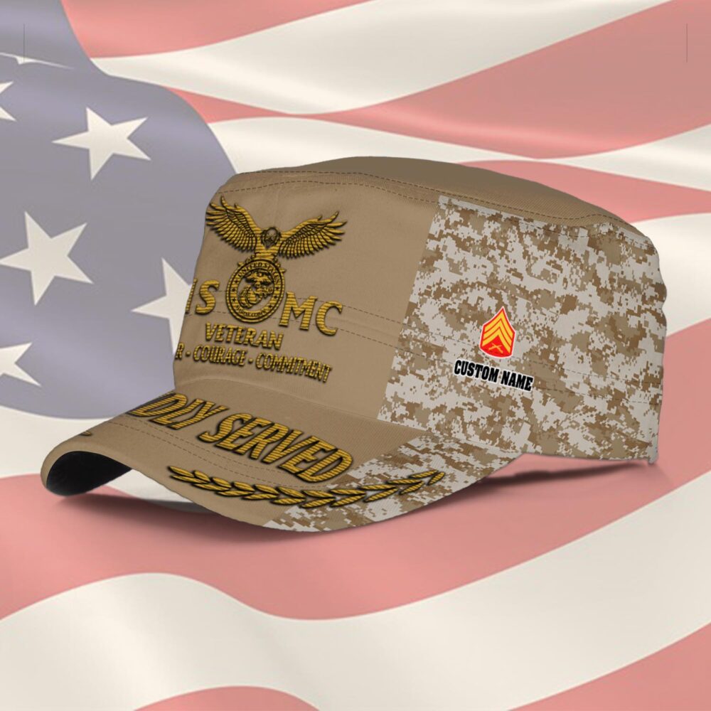 US Marine Corps, Thank a Veteran - Military Cap - Image 2