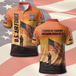 US Air Force , Lest We Forget - Polo Shirt