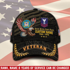 US Coast Guard, E 6 Gold - Classic Cap