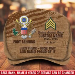 US Army, Proud To Have Served - Jeff Cap