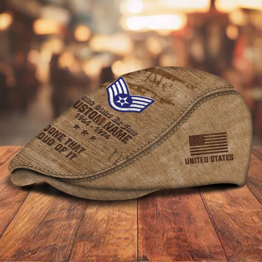 US Air Force , E 8 Air Force First Sergeant - Jeff Cap - Image 2