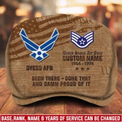 US Air Force , E 8 Air Force First Sergeant - Jeff Cap