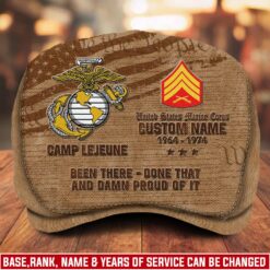 US Marine Corps, E 4 Marines Corporal - Jeff Cap