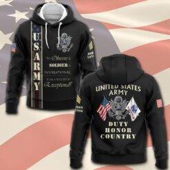 US Army, Proud Veteran - Hoodie