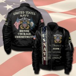 US Navy, Semper Fortis - Bomber Jacket