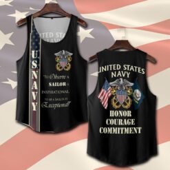US Navy, Lest We Forget - Tank-Top