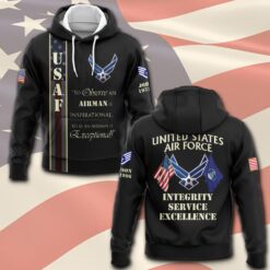 US Air Force , E 9 Air Force Command Chief Master Sergeant - Hoodie