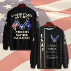 US Air Force , E 9 Air Force Command Chief Master Sergeant - Sweatshirt