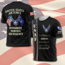 US Air Force , E 8 Air Force First Sergeant - T-Shirt