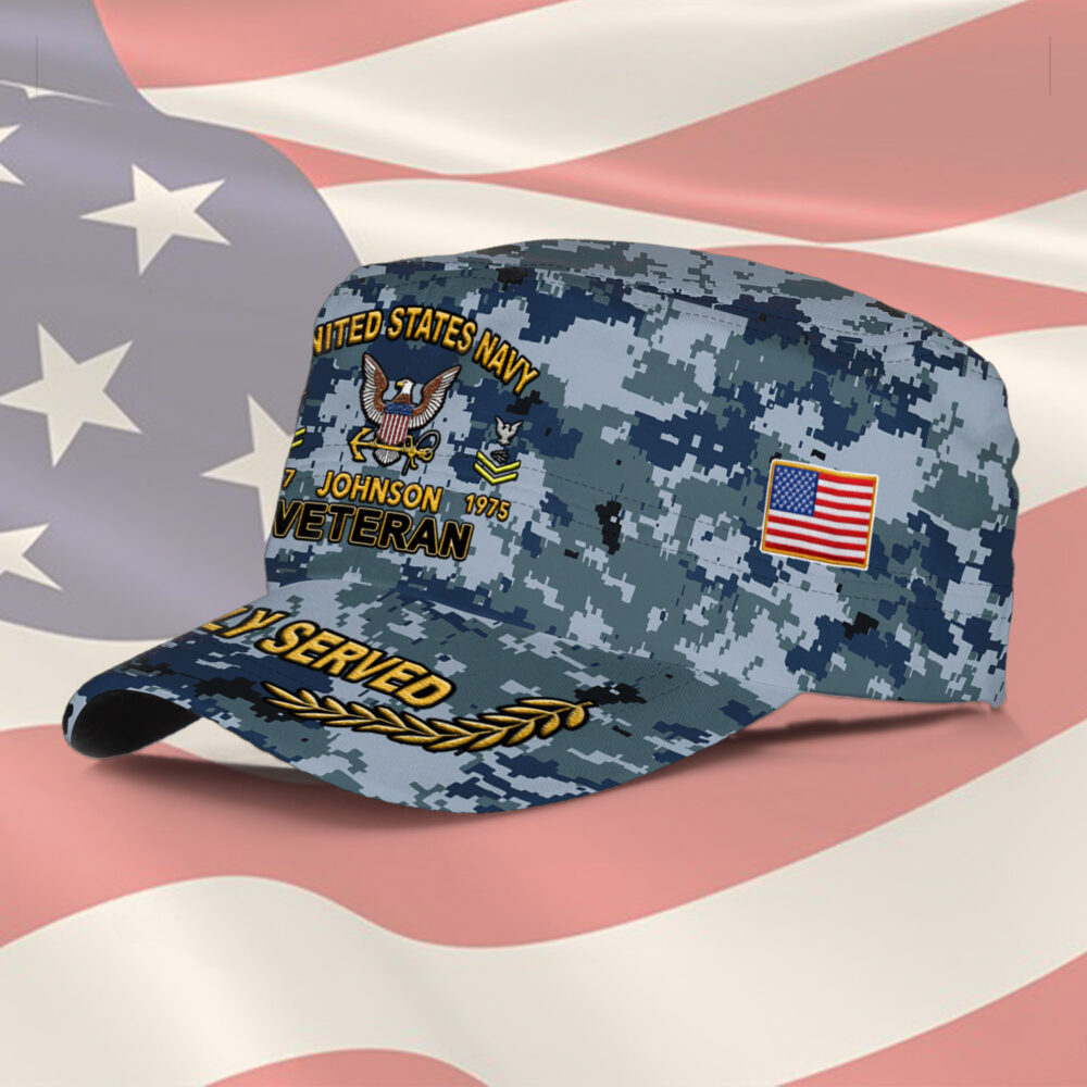 US Navy, Served With Pride - Military Cap - Image 2