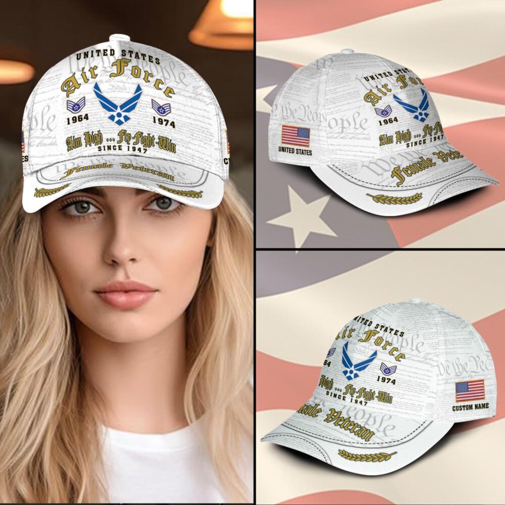US Air Force, E 6 Air Force Technical Sergeant - Classic Cap - Image 3