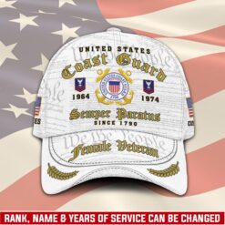 US Coast Guard, E 6 Gold - Classic Cap