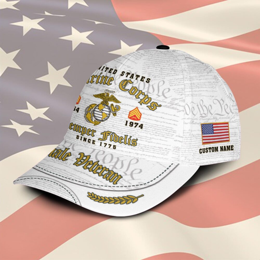 US Marine Corps, E 2 Marines Private First Class - Classic Cap - Image 2