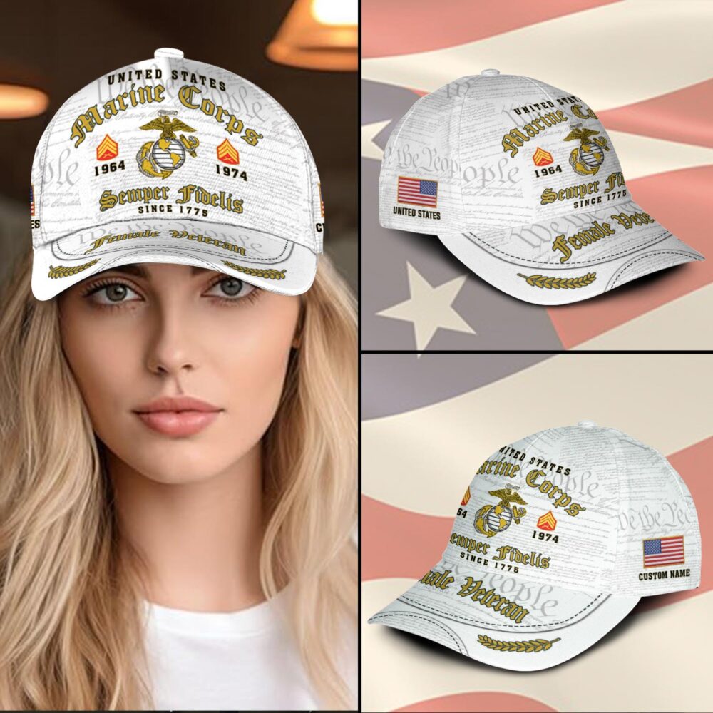 US Marine Corps, E 2 Marines Private First Class - Classic Cap - Image 3