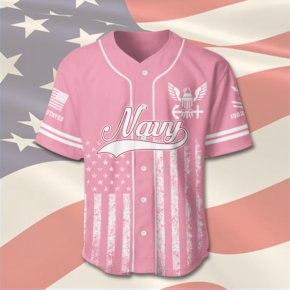 US Navy, The Sea is Ours - Baseball Jersey - Image 2