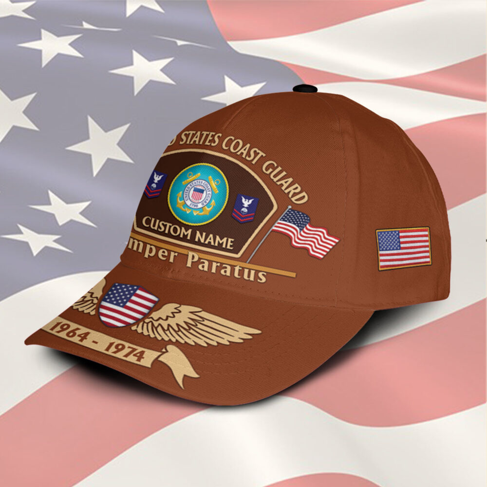 US Coast Guard, E 3 Red - Classic Cap - Image 2