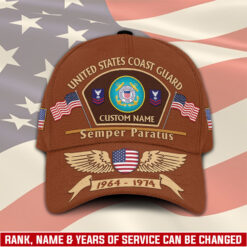 US Coast Guard, E 3 Red - Classic Cap