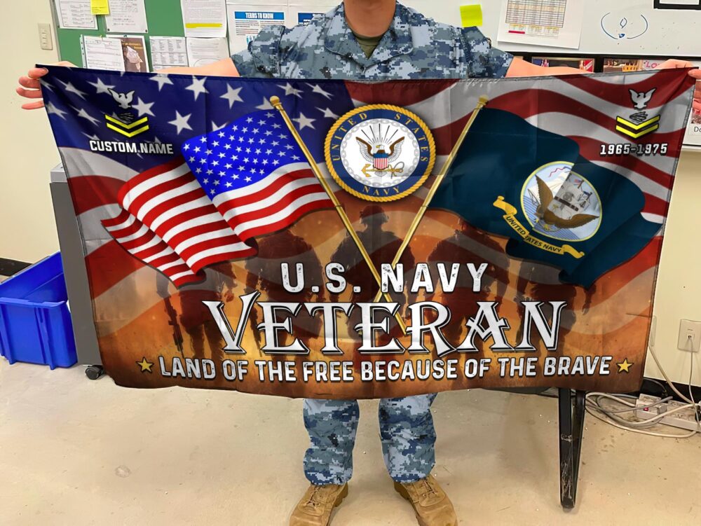 US Navy, Served With Pride - Flying Flag 5×8 Feet(152×244 Cm) - Image 2