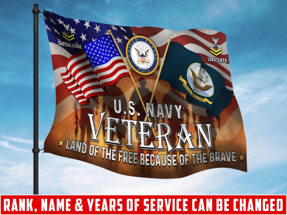 US Navy, Served With Pride - Flying Flag 5×8 Feet(152×244 Cm)