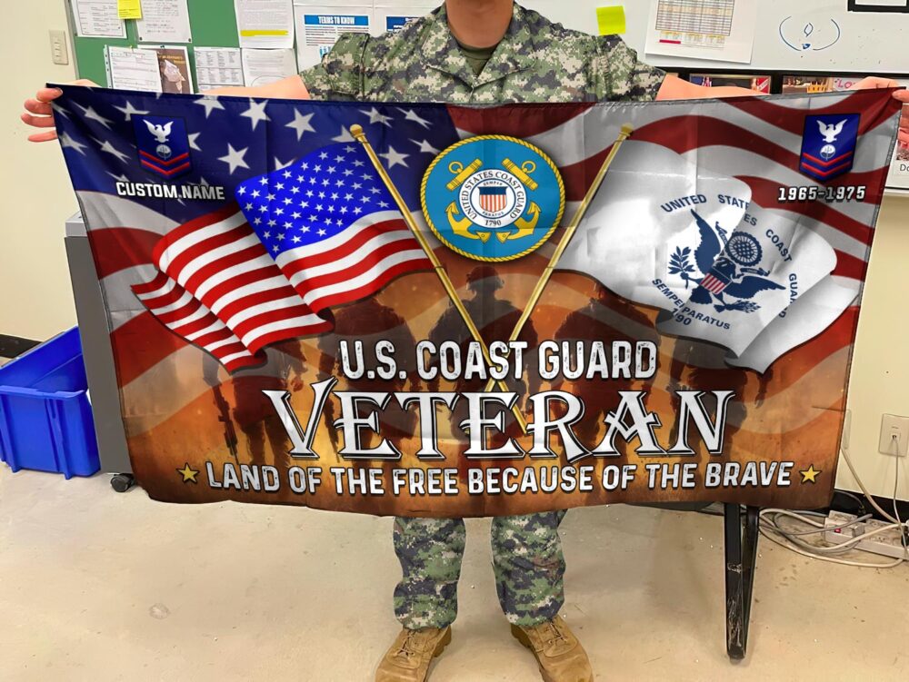 US Coast Guard, Life And Pride - Flying Flag 2×3 Feet(60×90 Cm) - Image 2