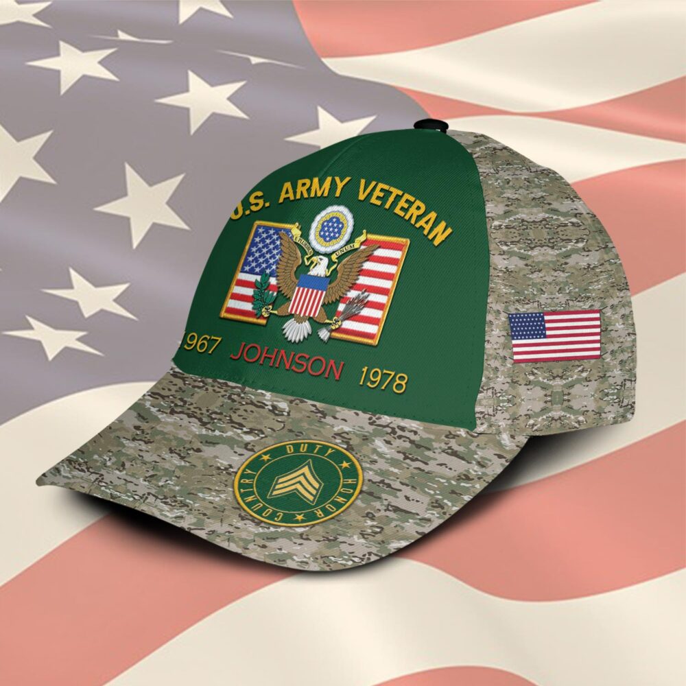 US Army, E 8 Army First Sergeant - Classic Cap - Image 2