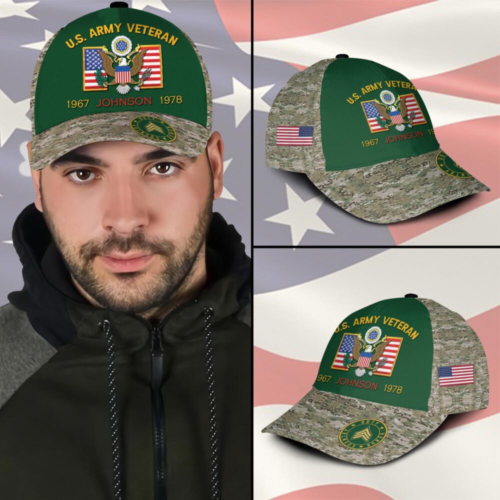 US Army, E 8 Army First Sergeant - Classic Cap - Image 3
