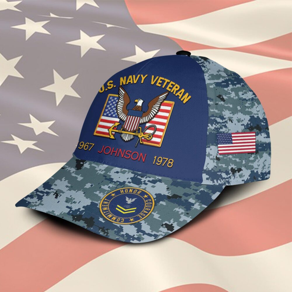 US Navy, E 3 Blue - Classic Cap - Image 2
