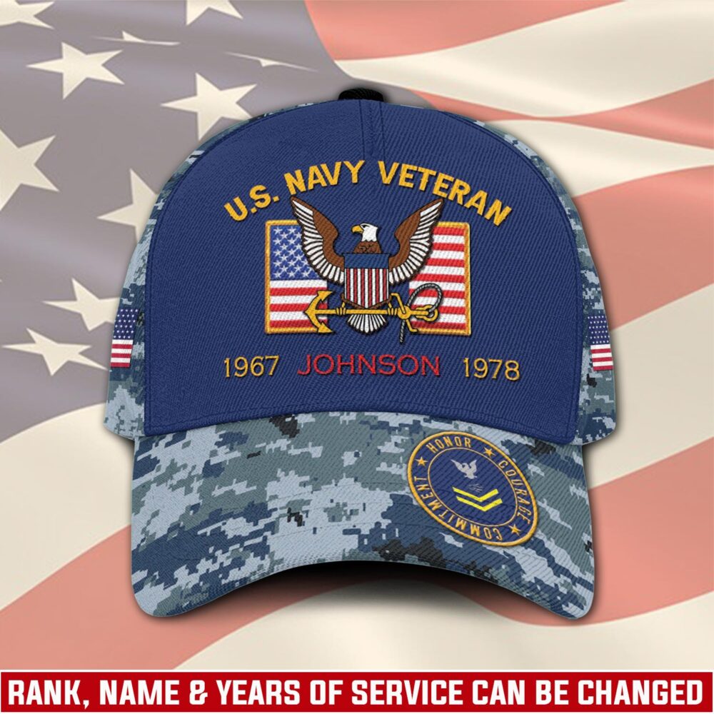 US Navy, E 3 Blue - Classic Cap