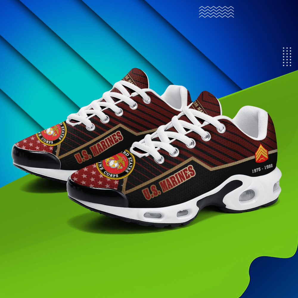 US Marine Corps, E 8 Marines Master Sergeant - Air Max Plus Shoes - Image 3