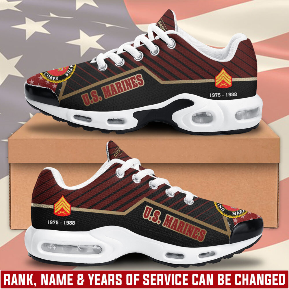 US Marine Corps, E 8 Marines Master Sergeant - Air Max Plus Shoes