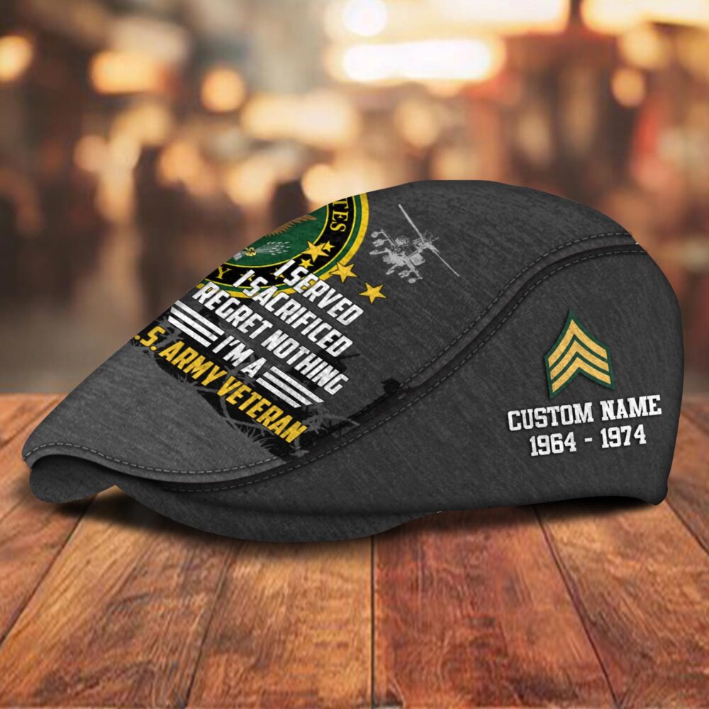 US Army, E 7 Army Master Specialist - Jeff Cap - Image 2