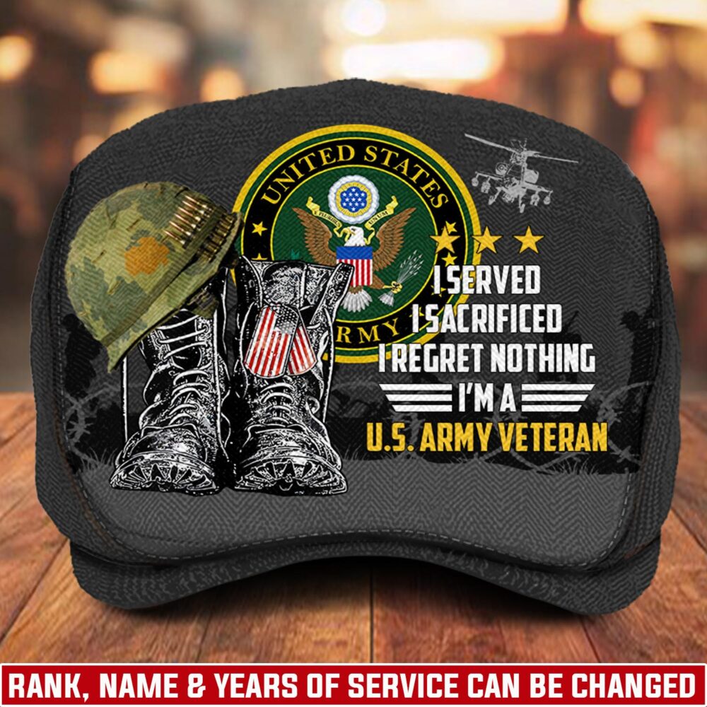 US Army, E 7 Army Master Specialist - Jeff Cap