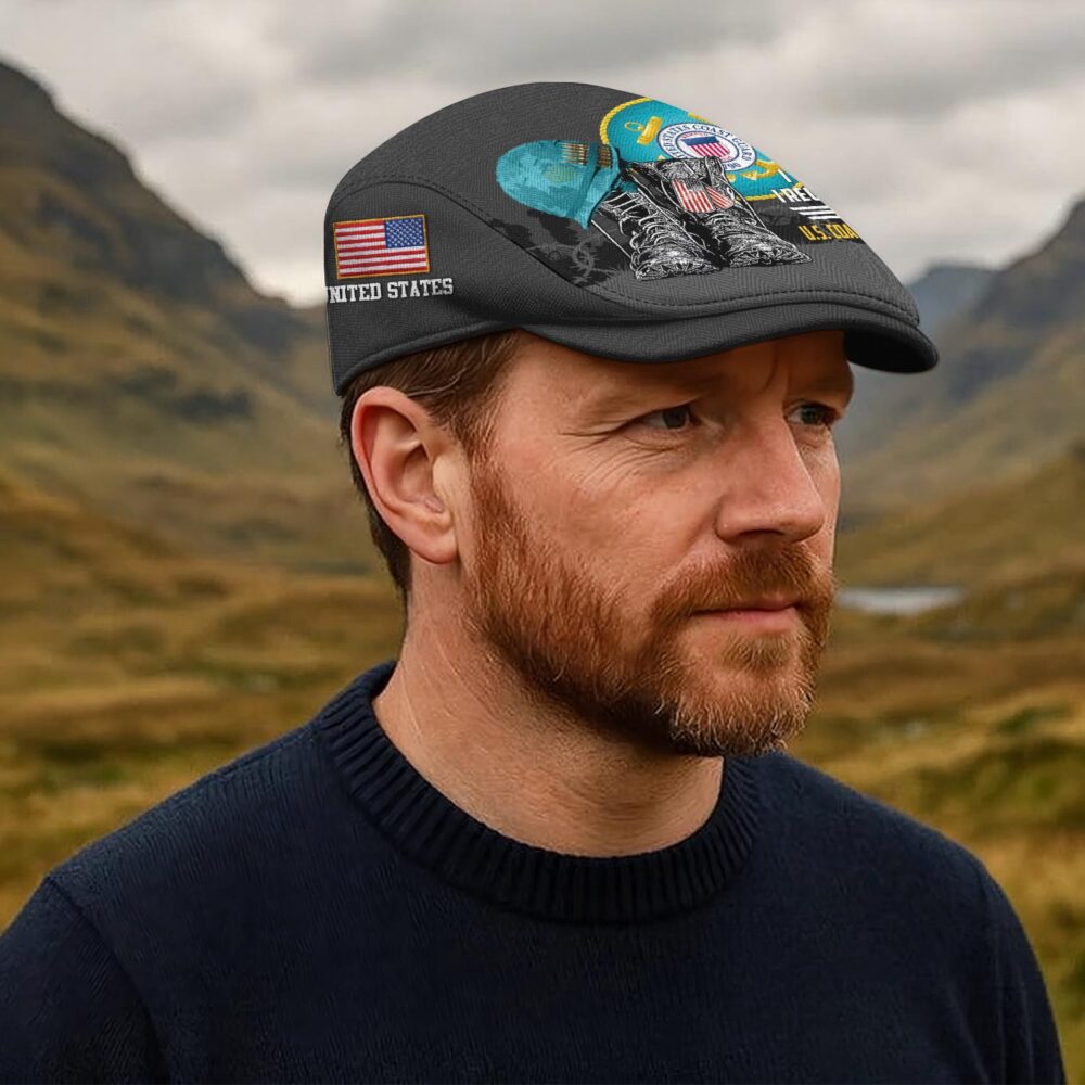 US Coast Guard, American By Birth, Veteran By Choice - Jeff Cap - Image 6