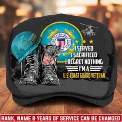 US Coast Guard, American By Birth, Veteran By Choice - Jeff Cap