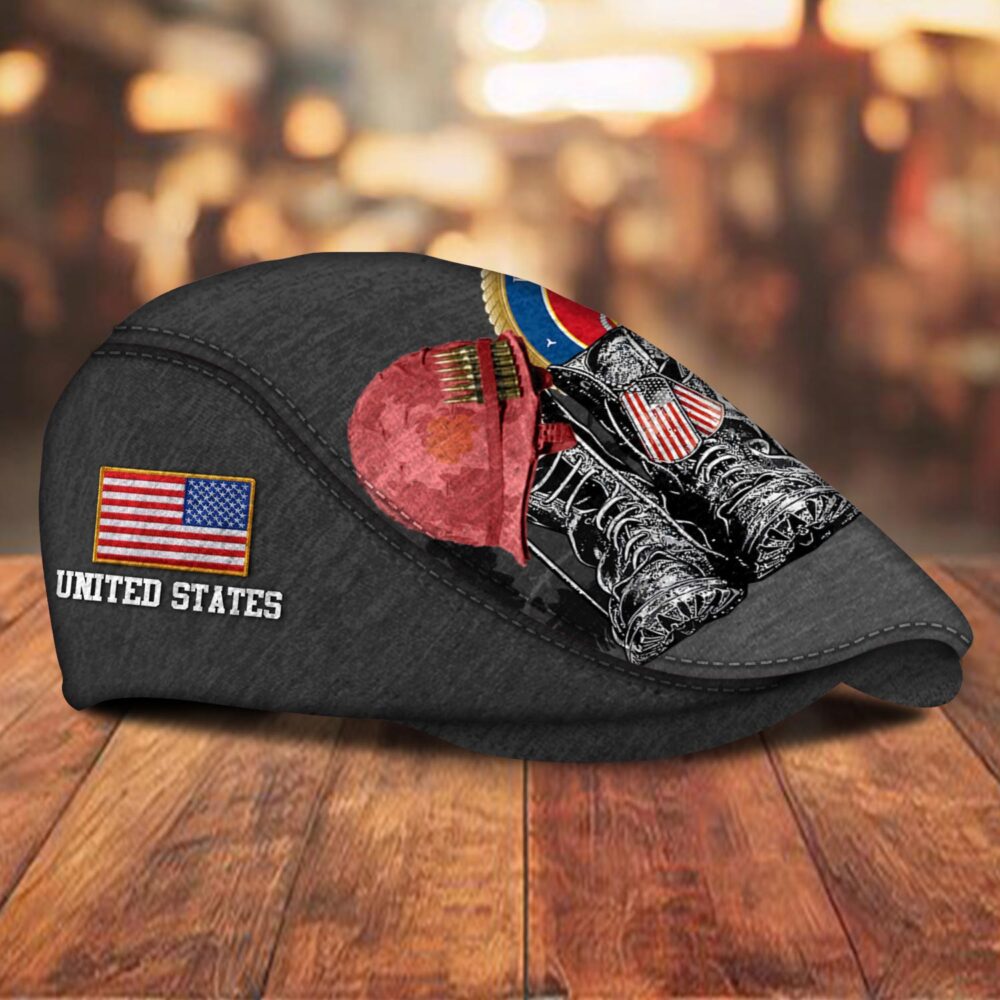 US Marine Corps, E 9 Marines Sergeant Major - Jeff Cap - Image 3