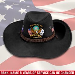 US Coast Guard, E 8 Gold - Cowboy Hat