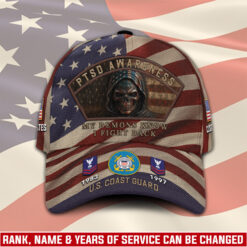 US Coast Guard, E 4 Gold - Classic Cap