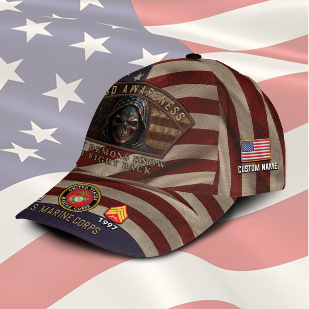 US Marine Corps, E 8 Marines Master Sergeant - Classic Cap - Image 2