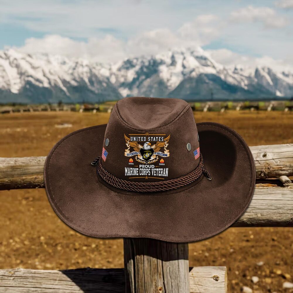 US Marine Corps, E 4 Marines Corporal - Cowboy Hat - Image 4