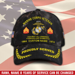 US Marine Corps, Never Retreat, Never Surrender - Classic Cap