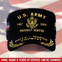 US Army, E 8 Army First Sergeant - Military Cap